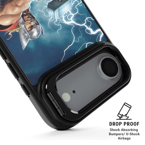 Marvel Thor Thor and Mjolnir iPhone 17 Air Kickstand Case