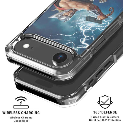 Marvel Thor Thor and Mjolnir iPhone 17 Air MagSafe Case