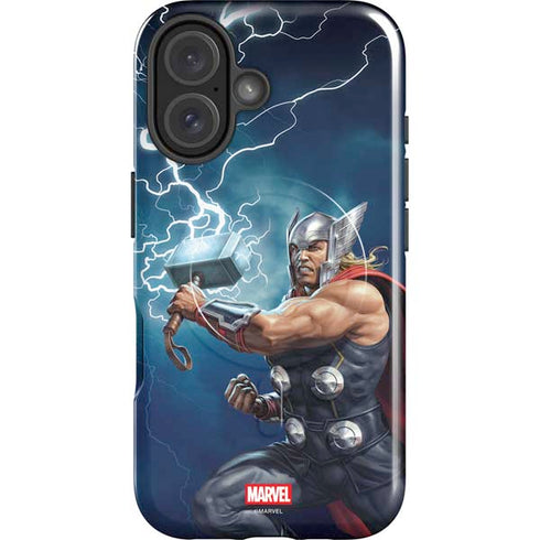 Marvel Thor Thor and Mjolnir iPhone 17 Magsafe Impact Case