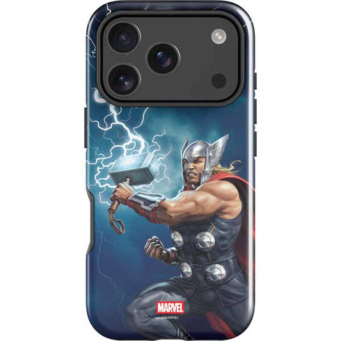 Marvel Thor Thor and Mjolnir iPhone 17 Pro Impact Case