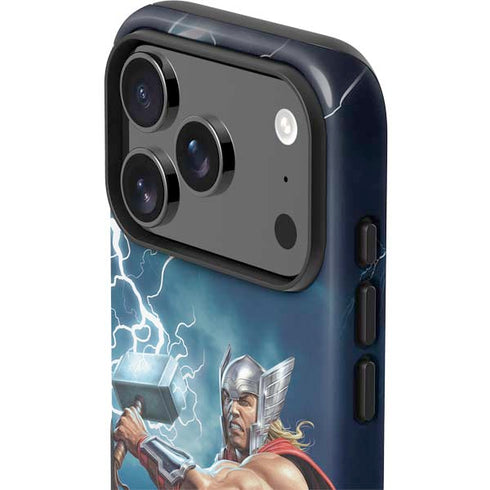 Marvel Thor Thor and Mjolnir iPhone 17 Pro Impact Case