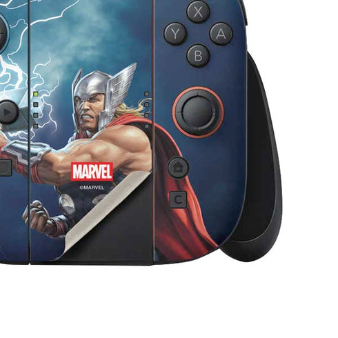 Marvel Thor Thor and Mjolnir Nintendo Switch 2 (2025) Joy-Con Controller Skin