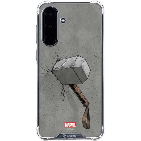 Marvel Thor Thors Hammer Mjolnir Galaxy A36 5G Clear Case