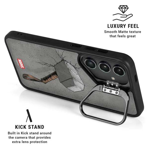 Marvel Thor Thors Hammer Mjolnir Galaxy S26 Ultra Kickstand Case