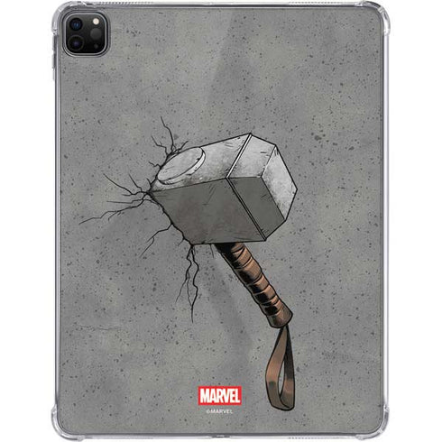 Marvel Thor Thors Hammer Mjolnir iPad Pro 11in (2024) Clear Case
