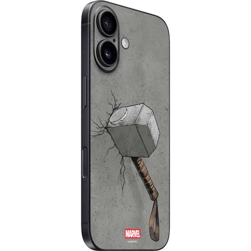 Marvel Thor Thor’s Hammer Mjolnir iPhone 16 Skin
