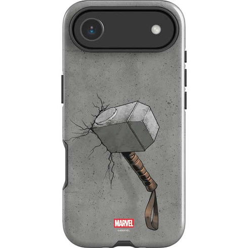 Marvel Thor Thors Hammer Mjolnir iPhone 17 Air Impact Case