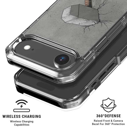 Marvel Thor Thors Hammer Mjolnir iPhone 17 Air MagSafe Case