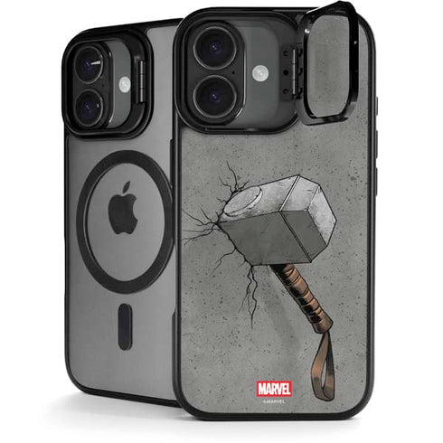 Marvel Thor Thors Hammer Mjolnir iPhone 17 Kickstand Case