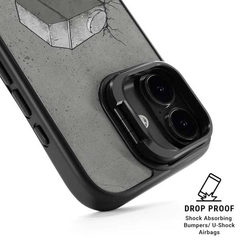 Marvel Thor Thors Hammer Mjolnir iPhone 17 Kickstand Case