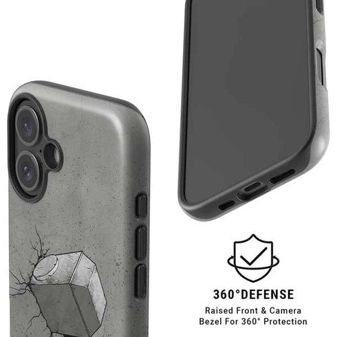 Marvel Thor Thors Hammer Mjolnir iPhone 17 Magsafe Impact Case