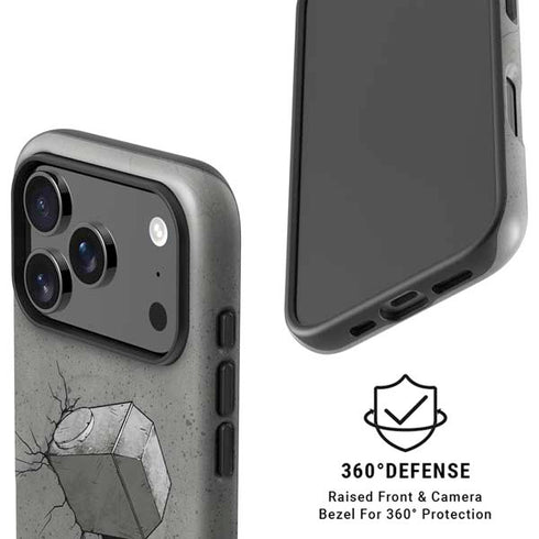 Marvel Thor Thors Hammer Mjolnir iPhone 17 Pro Magsafe Impact Case