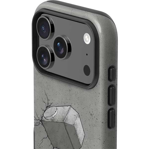 Marvel Thor Thors Hammer Mjolnir iPhone 17 Pro Max Impact Case