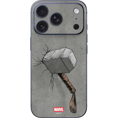 Marvel Thor Thors Hammer Mjolnir iPhone 17 Pro Max Skin