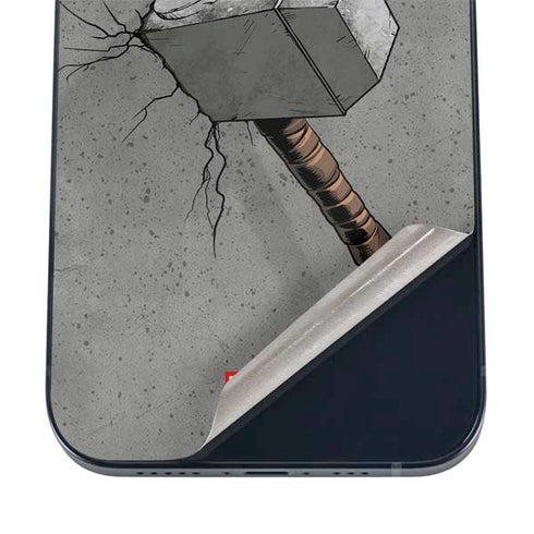Marvel Thor Thors Hammer Mjolnir iPhone 17 Pro Skin