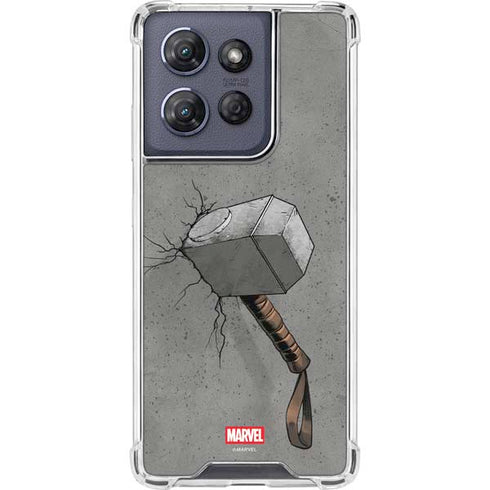 Marvel Thor Thors Hammer Mjolnir Moto G Power 5G (2025) Clear Case