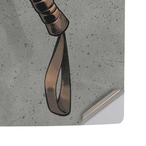 Marvel Thor Thors Hammer Mjolnir PS5 Pro Disk Console Skin