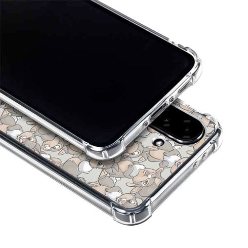 Disney Bambi Thumper Character Pattern Galaxy A36 5G Clear Case
