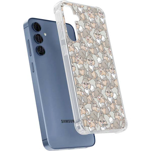 Disney Bambi Thumper Character Pattern Galaxy A55 5G Clear Case