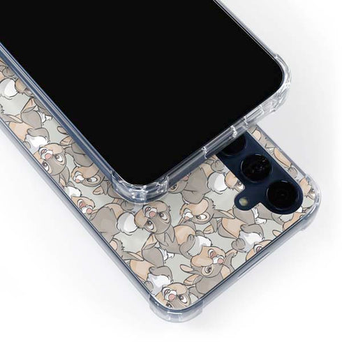 Disney Bambi Thumper Character Pattern Galaxy A55 5G Clear Case