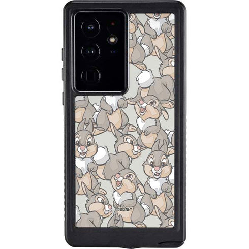 Disney Bambi Thumper Character Pattern Galaxy S24 Ultra Waterproof Case