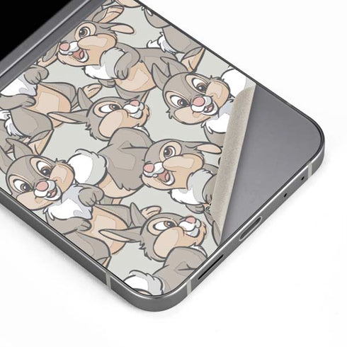 Disney Bambi Thumper Character Pattern Galaxy Z Flip6 Skin