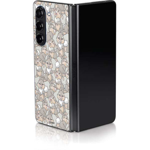 Disney Bambi Thumper Character Pattern Galaxy Z Fold5 5G Skin
