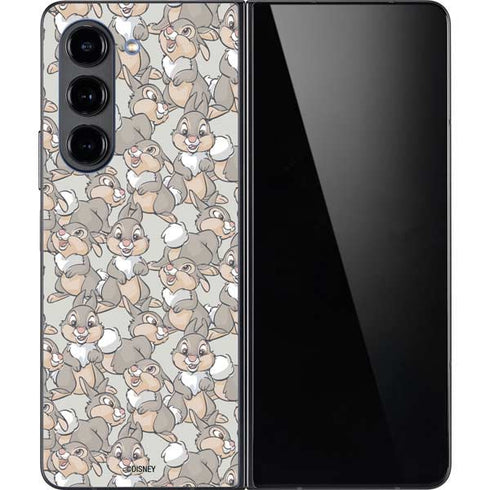 Disney Bambi Thumper Character Pattern Galaxy Z Fold5 5G Skin