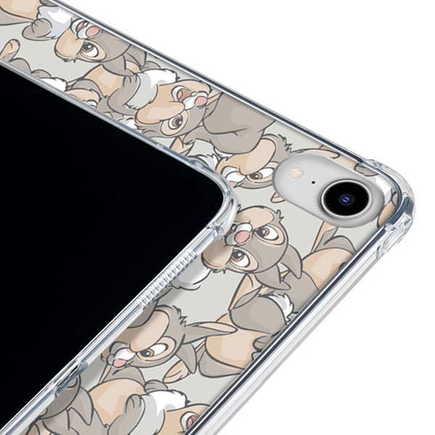 Disney Bambi Thumper Character Pattern iPad 11th Gen (2025) Clear Case