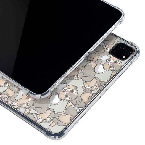 Disney Bambi Thumper Character Pattern iPad Pro 11in (2024) Clear Case