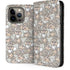 Disney Bambi Thumper Character Pattern iPhone 13 Pro Folio Case