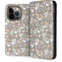 Disney Bambi Thumper Character Pattern iPhone 14 Pro Folio Case