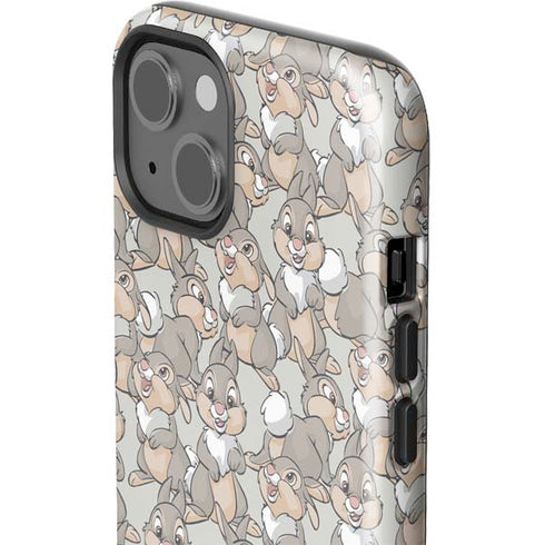 Disney Bambi Thumper Character Pattern iPhone 15 Impact Case