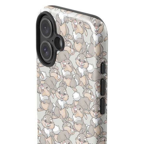 Disney Bambi Thumper Character Pattern iPhone 16 Impact Case