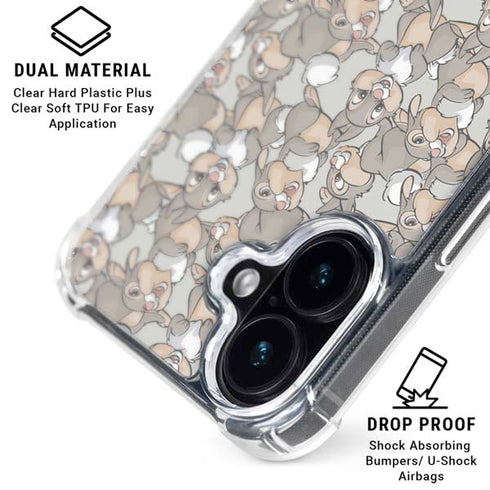 Disney Bambi Thumper Character Pattern iPhone 16 MagSafe Case