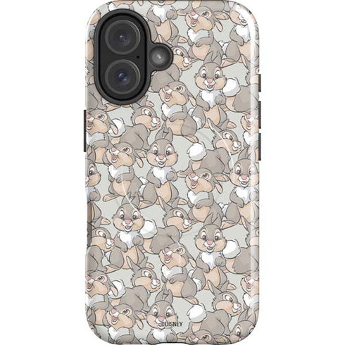 Disney Bambi Thumper Character Pattern iPhone 16 Plus Magsafe Impact Case