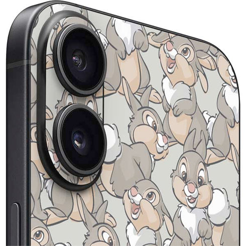 Disney Bambi Thumper Character Pattern iPhone 16 Plus Skin