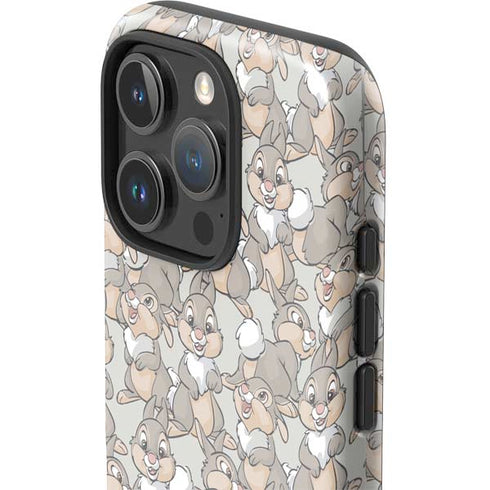 Disney Bambi Thumper Character Pattern iPhone 16 Pro Impact Case