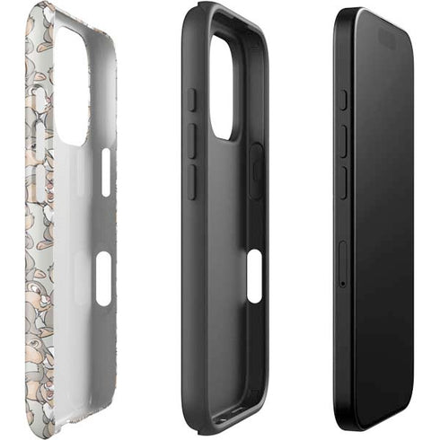 Disney Bambi Thumper Character Pattern iPhone 16 Pro Impact Case