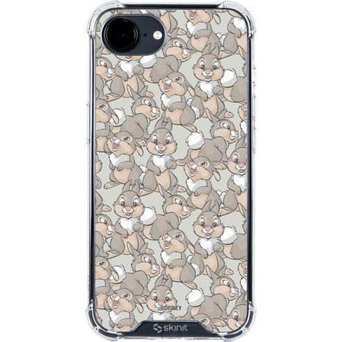 Disney Bambi Thumper Character Pattern iPhone 16e Clear Case