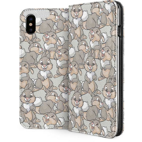 Disney Bambi Thumper Character Pattern iPhone 8 Folio Case