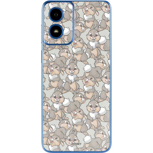 Disney Bambi Thumper Character Pattern Moto G Play 4G (2024) Skin
