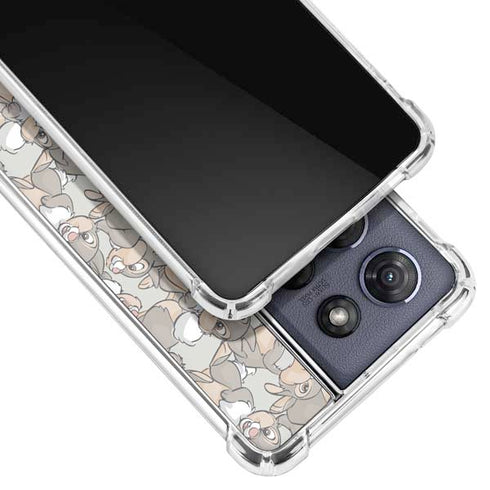 Disney Bambi Thumper Character Pattern Moto G Play 5G (2025) Clear Case