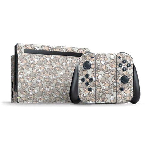 Disney Bambi Thumper Character Pattern Nintendo Skins