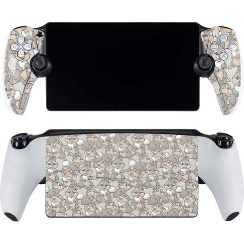 Disney Bambi Thumper Character Pattern PlayStation Portal Remote Player Skin