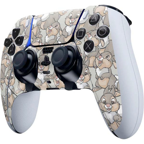Disney Bambi Thumper Character Pattern PS5 DualSense Edge Pro Controller Skin
