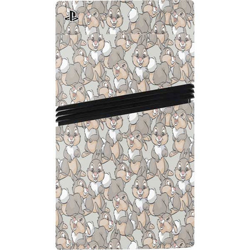 Disney Bambi Thumper Character Pattern PS5 Pro Bundle Skin