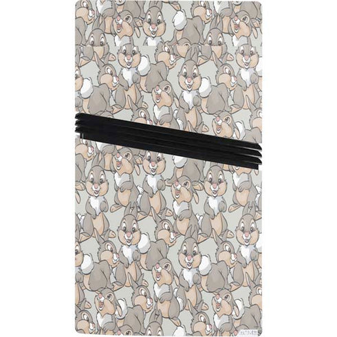 Disney Bambi Thumper Character Pattern PS5 Pro Bundle Skin