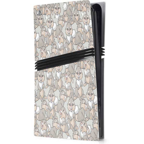 Disney Bambi Thumper Character Pattern PS5 Pro Console Skin