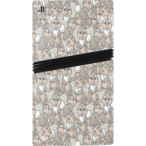 Disney Bambi Thumper Character Pattern PS5 Pro Console Skin